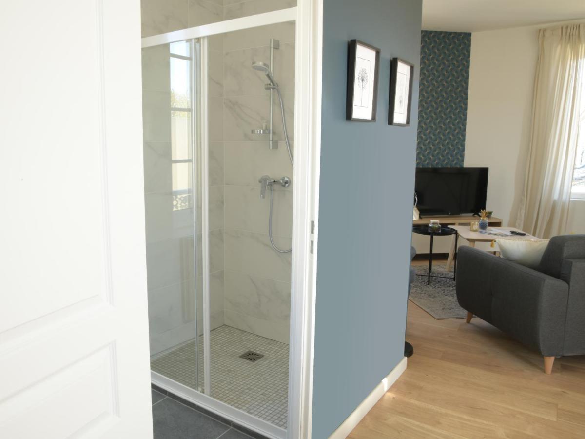 T2 de 55m2 avec toit terrasse, hyper centre, wifi, Netflix, draps, savons et serviettes fournis Cognac Chambre photo